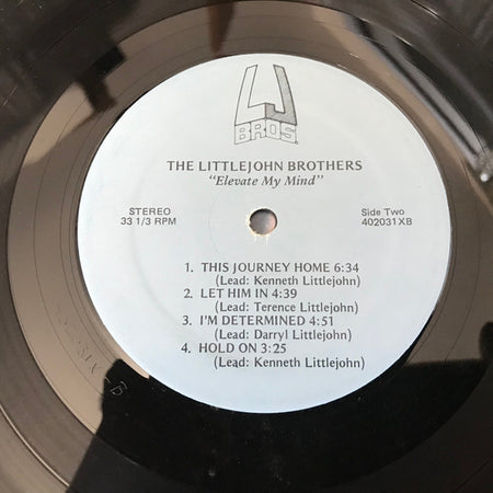 The Littlejohn Brothers : Elevate My Mind  (LP, Album)