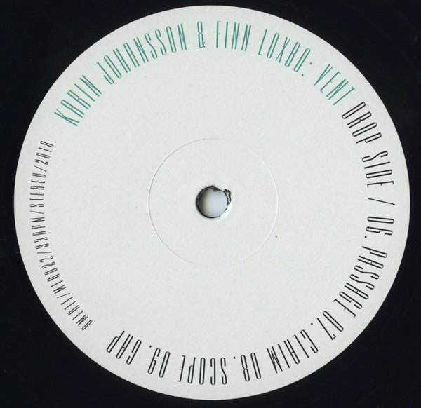 Finn Loxbo, Karin Johansson : Vent (LP, Album)