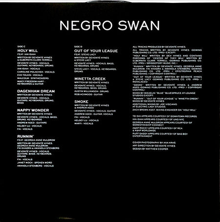 Blood Orange (2) : Negro Swan (2xLP, Album)