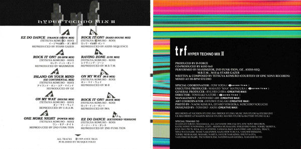 TRF : Hyper Techno Mix II (CD, Comp)