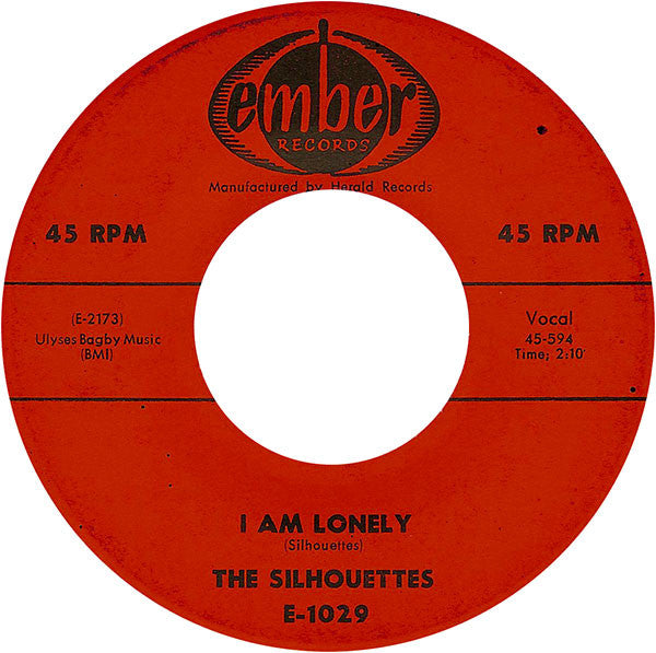 The Silhouettes : Get A Job / I Am Lonely (7", Single)