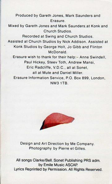 Erasure : Wild! (Cass, Album, SR,)