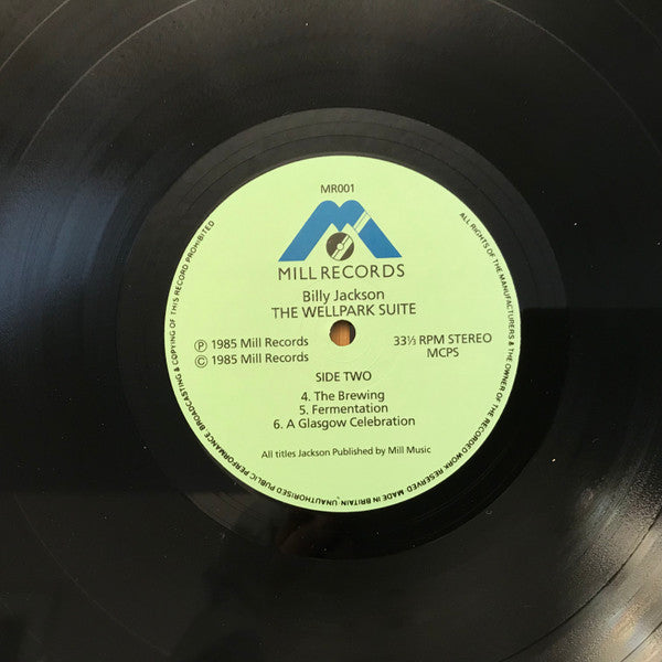 Billy Jackson (2) : The Wellpark Suite  (LP, Gat)