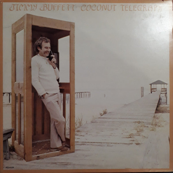 Jimmy Buffett : Coconut Telegraph (LP, Album, Pin)