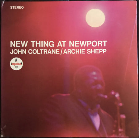 John Coltrane / Archie Shepp : New Thing At Newport (LP, Album, RE, Gat)