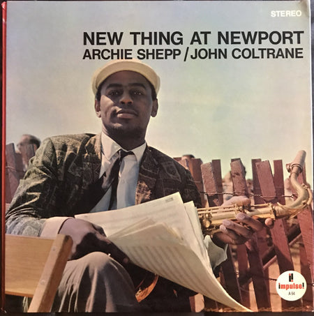 John Coltrane / Archie Shepp : New Thing At Newport (LP, Album, RE, Gat)