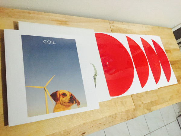 Coil : The Ape Of Naples / The New Backwards (3xLP, S/Sided, Album, Etch, RE, Red + LP, Album, R)