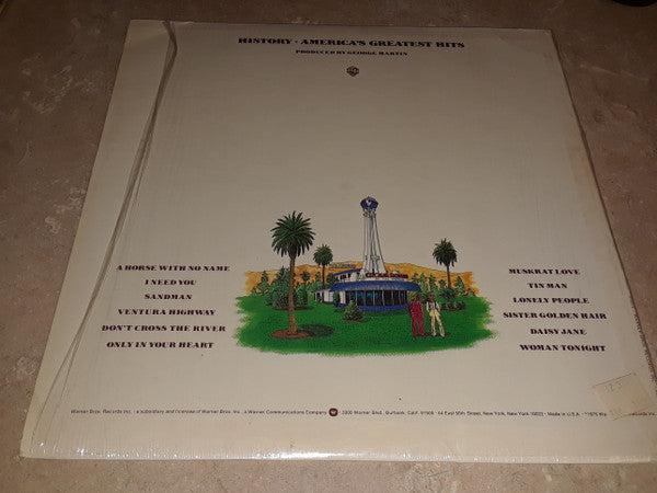 America (2) : History · America's Greatest Hits (LP, Comp, RE, Jac)