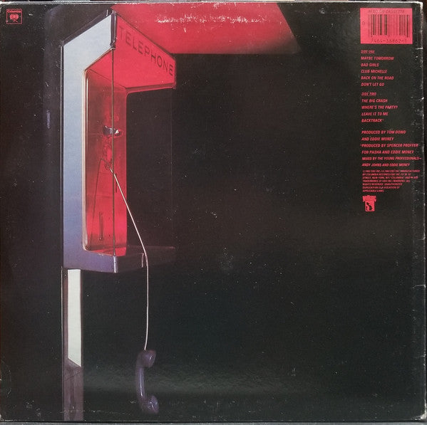 Eddie Money : Where's The Party? (LP, Album, Car)