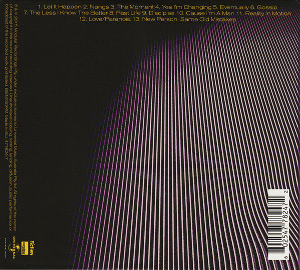 Tame Impala : Currents (CD, Album, RE)