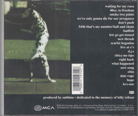 Sublime (2) : 40oz. To Freedom (CD, Album, RE, RM, EDC)