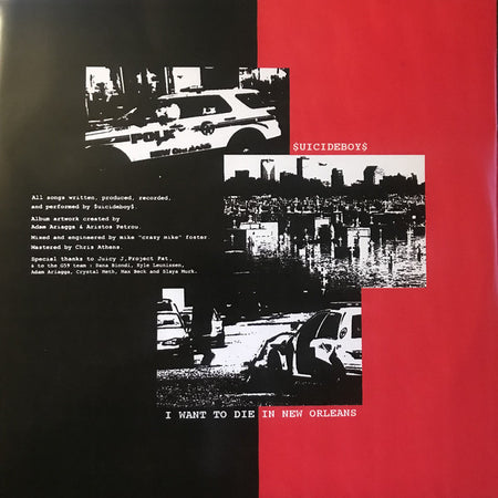 $uicideboy$ : I Want To Die In New Orleans (LP, Album)