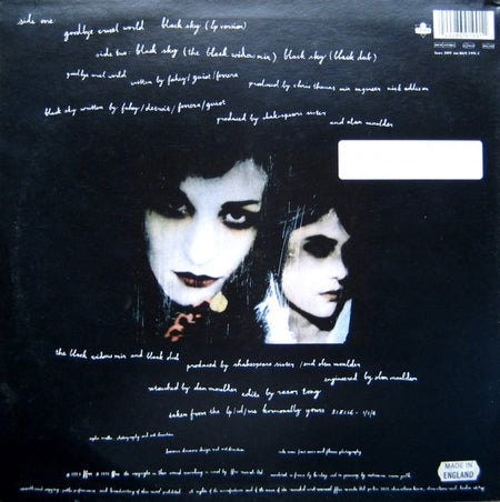 Shakespears Sister* : Goodbye Cruel World (12", Ltd)