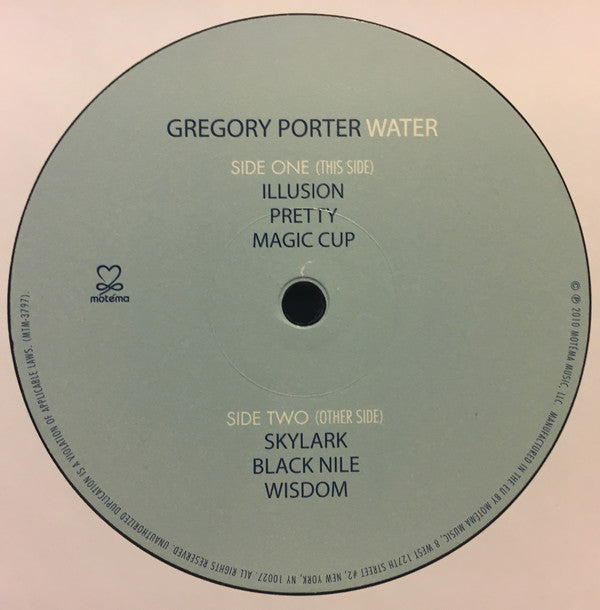 Gregory Porter : Water (2xLP, Album)