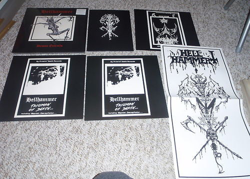 Hellhammer (2) : Demon Entrails (3xLP, Comp, Ltd, RE, RM)