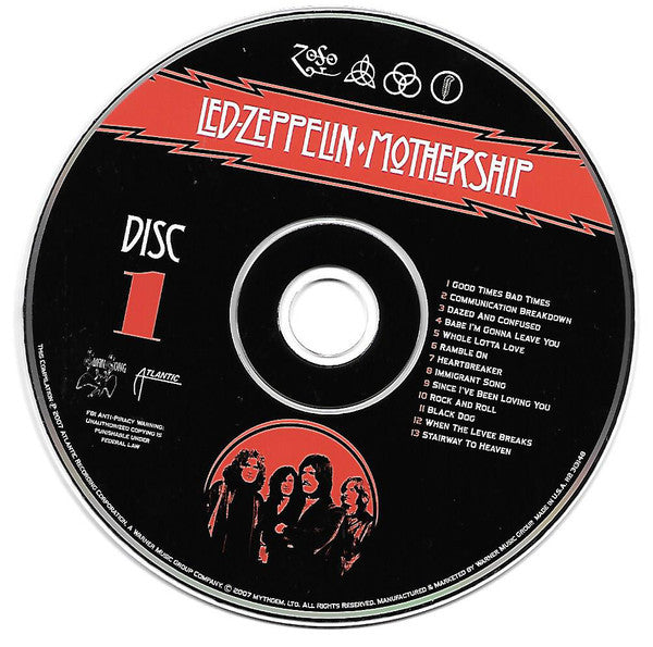 Led Zeppelin : Mothership (2xCD, Comp, RM, Sup)