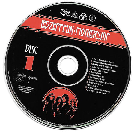 Led Zeppelin : Mothership (2xCD, Comp, RM, Sup)