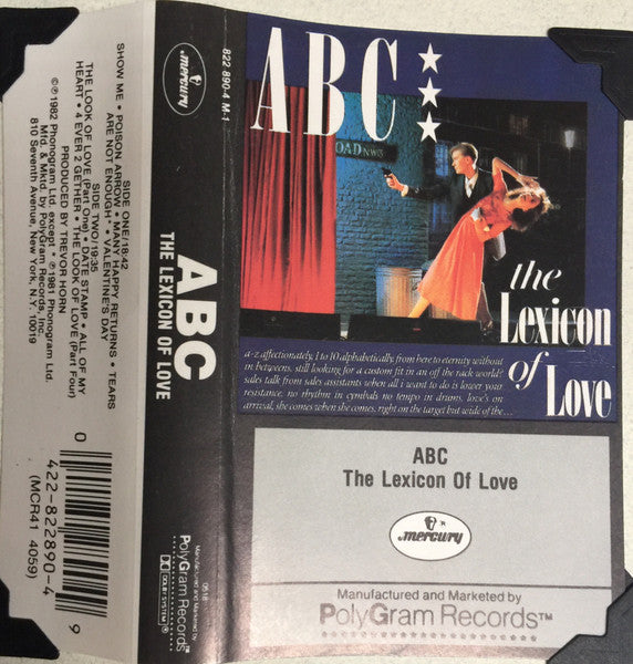 ABC : The Lexicon Of Love (Cass, Album, 29)