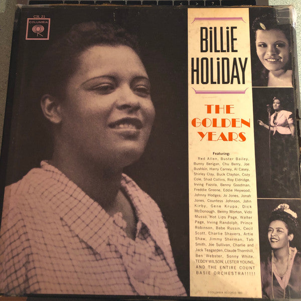 Billie Holiday : The Golden Years (3xLP, Comp, Mono, RE + Box)