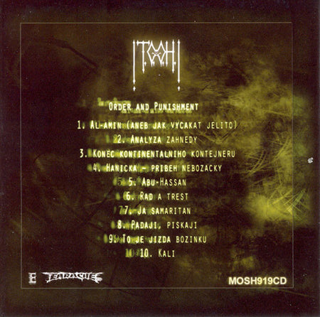 !T.O.O.H.! : Order And Punishment (CD, Album)