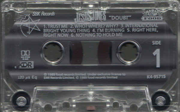Jesus Jones : Doubt (Cass, Album)
