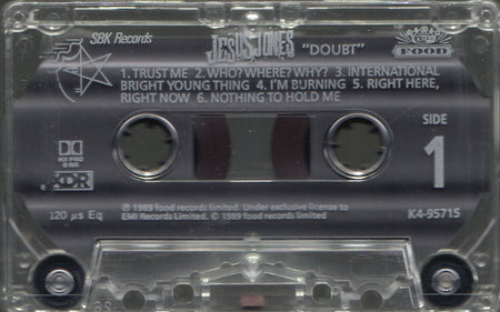 Jesus Jones : Doubt (Cass, Album)