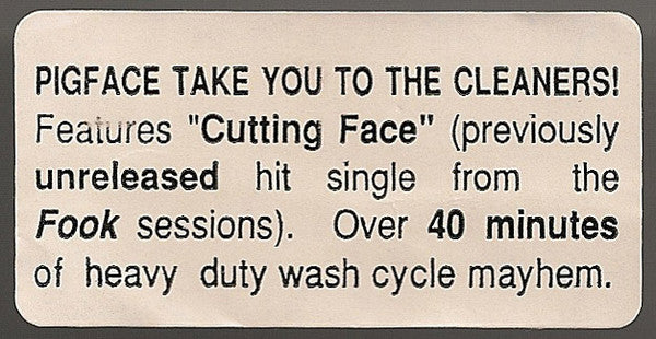 Pigface : Washingmachine Mouth (Cass, Album)