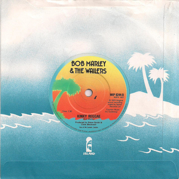 Bob Marley & The Wailers : No Woman, No Cry (7", Single, Sol)