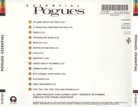 The Pogues : Essential (CD, Comp, Club)