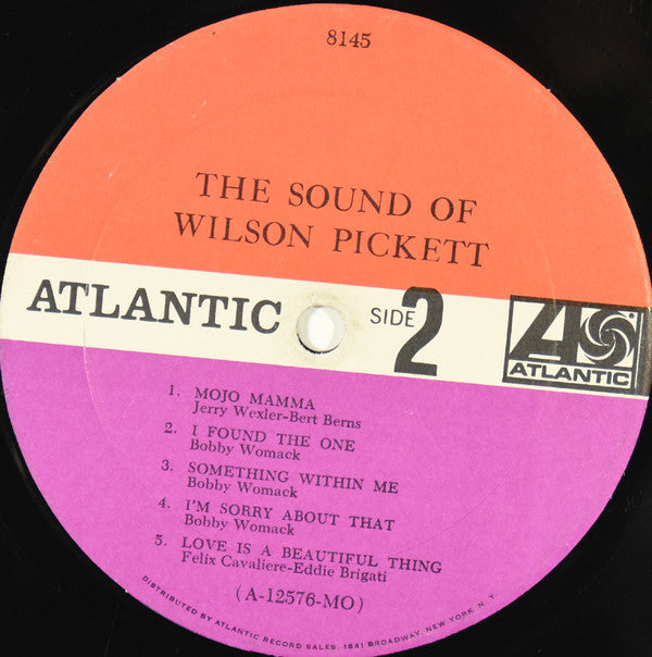 Wilson Pickett : The Sound Of Wilson Pickett (LP, Album, Mono, Mon)
