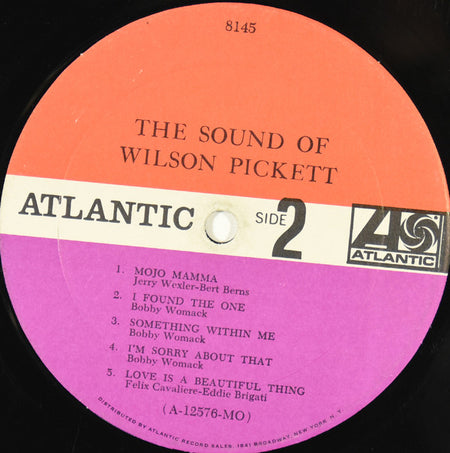 Wilson Pickett : The Sound Of Wilson Pickett (LP, Album, Mono, Mon)