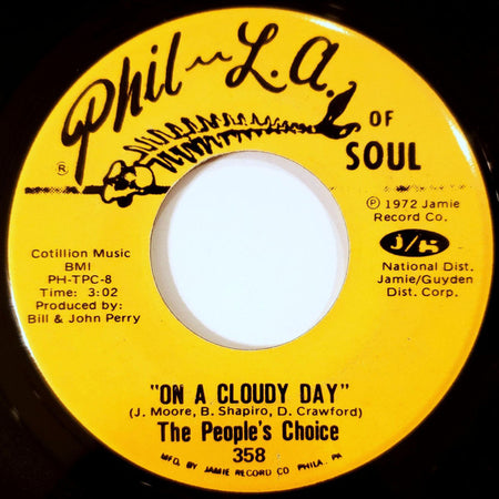The People's Choice* : Let Me Do My Thing / On A Cloudy Day (7", Single)