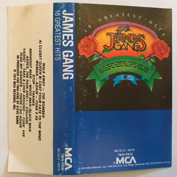 James Gang : 16 Greatest Hits (Cass, Comp, RE)