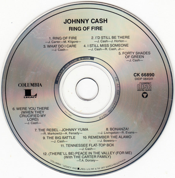 Johnny Cash : Ring Of Fire (The Best Of Johnny Cash) (CD, Comp, RE)