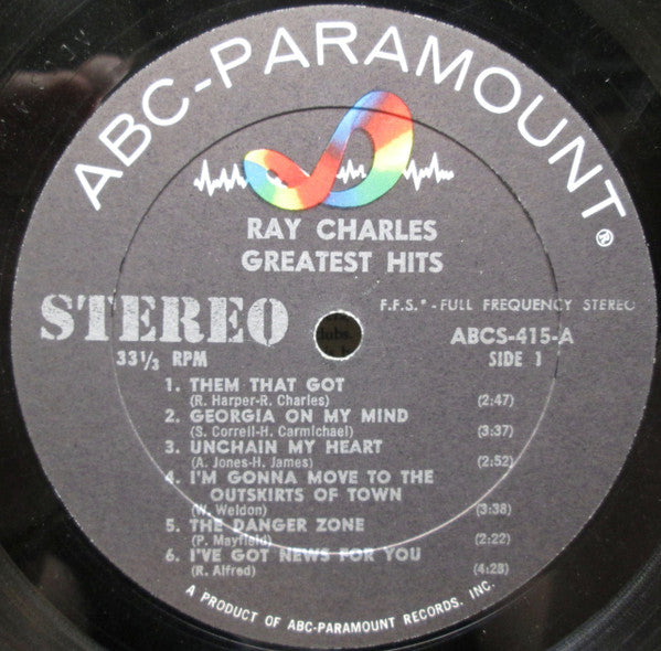 Ray Charles : Greatest Hits (LP, Comp)