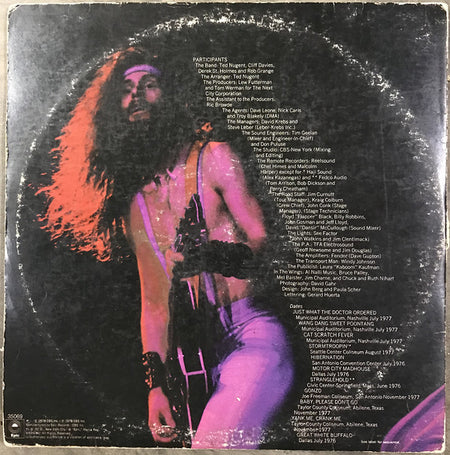 Ted Nugent : Double Live Gonzo! (2xLP, Album, Ter)