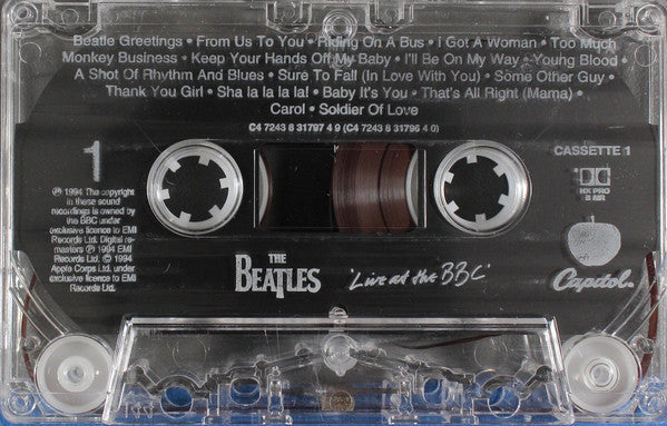 The Beatles : Live At The BBC (2xCass, Comp)