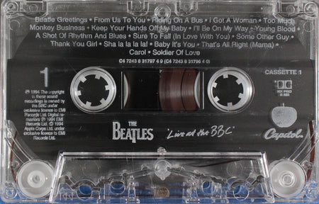 The Beatles : Live At The BBC (2xCass, Comp)
