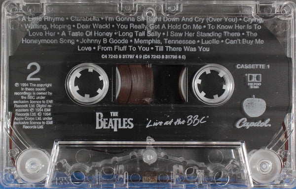 The Beatles : Live At The BBC (2xCass, Comp)