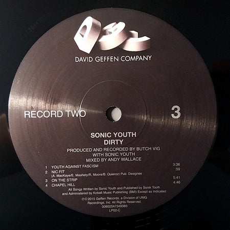 Sonic Youth : Dirty (2xLP, Album, RE, RM, 180)