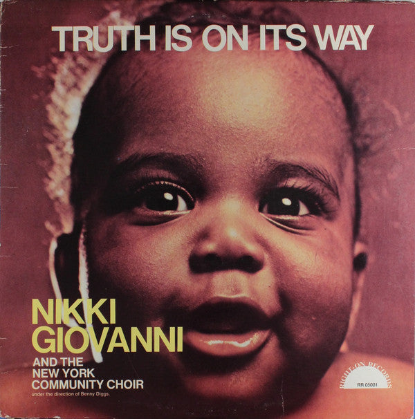 Nikki Giovanni And The New York Community Choir : Truth Is On Its Way (LP, Album)