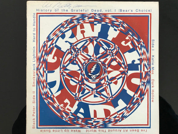 Grateful Dead* : History Of The Grateful Dead, Vol. 1 (Bear's Choice) (LP, Album, RE, Jac)