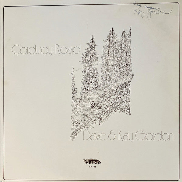 Dave & Kay Gordon : Corduroy Road  (LP)
