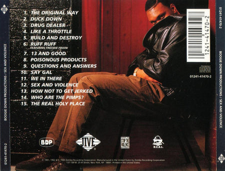 Boogie Down Productions : Sex And Violence (CD, Album)