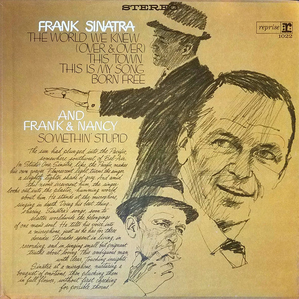 Frank Sinatra : The World We Knew (LP, Album, Pit)