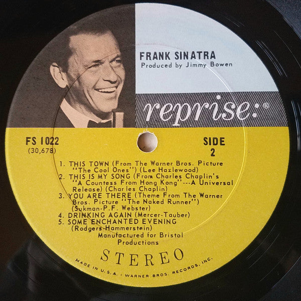 Frank Sinatra : The World We Knew (LP, Album, Pit)