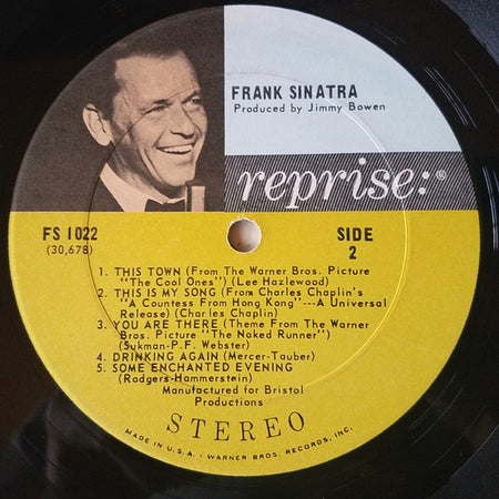 Frank Sinatra : The World We Knew (LP, Album, Pit)