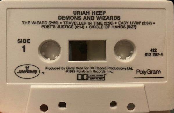 Uriah Heep : Demons And Wizards (Cass, Album)