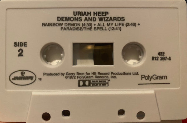 Uriah Heep : Demons And Wizards (Cass, Album)