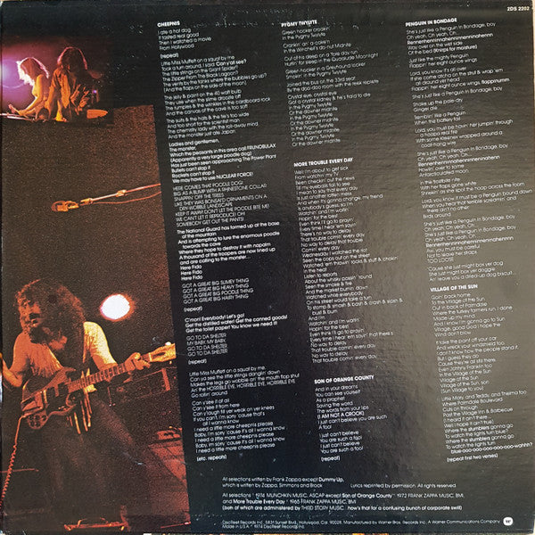 Zappa* / Mothers* : Roxy & Elsewhere (2xLP, Album, Jac)